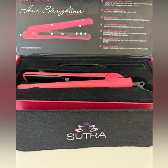 Sutra Pink Hair Straightener - Picture 2 of 5
